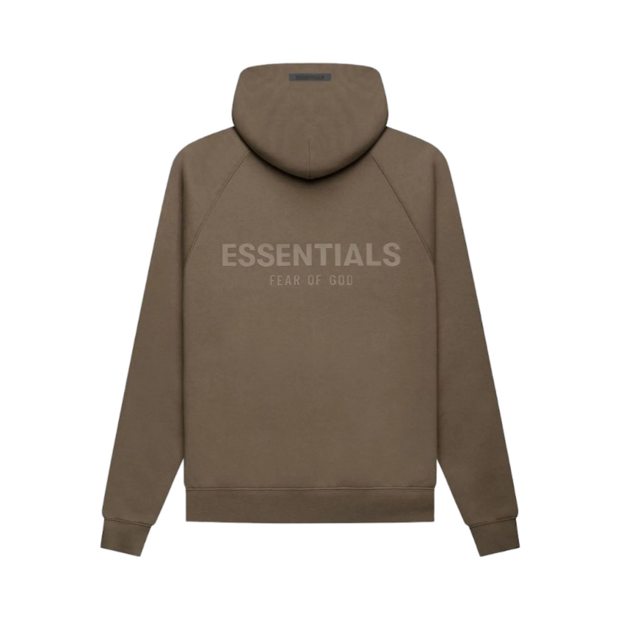 Fear of God Essentials Hoodie Back Print Harvest